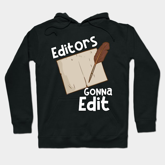 Author, Writing, Writers, Writing Teacher Hoodie by maxdax